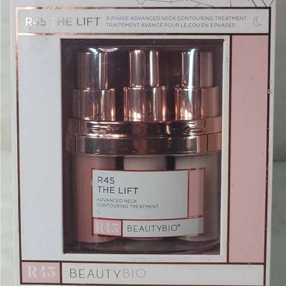 BeautyBio R45 The Lift 3-Phase Advanced Neck Contouring Treatment NIB Sealed